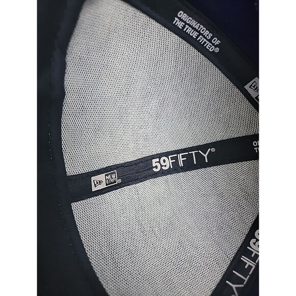 LSC Hat Cap 7 1/4 New Era 59fifty Purple Wool 3D Embroidered Fitted - Picture 5 of 9